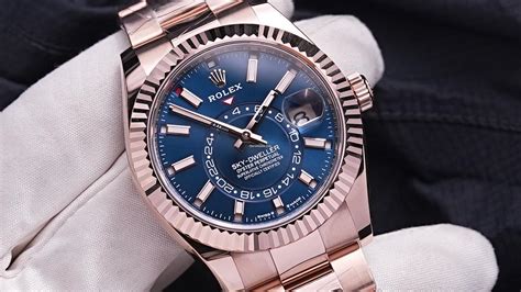 rolex sky dweller blue dial|rolex sky dweller watch price.